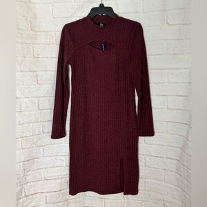 Derek Heart  Long Sleeve Dress
